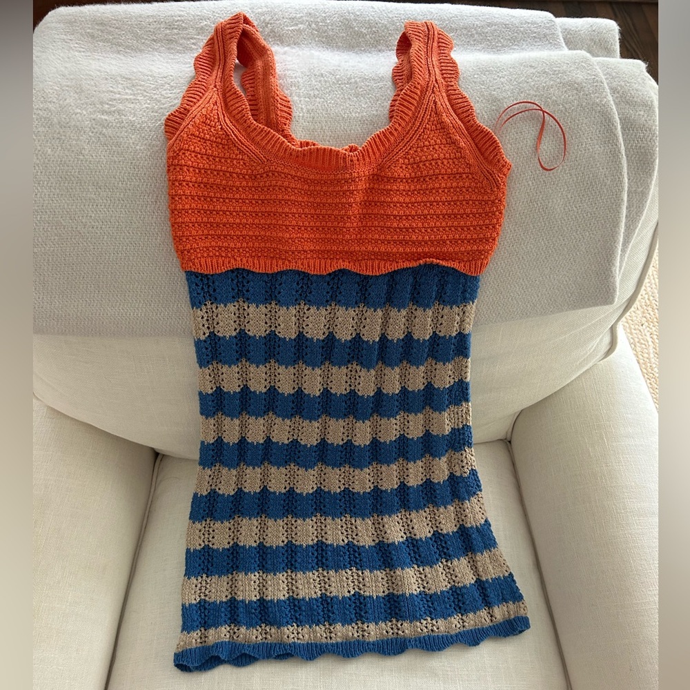Zara crochet/knit dress Size Small